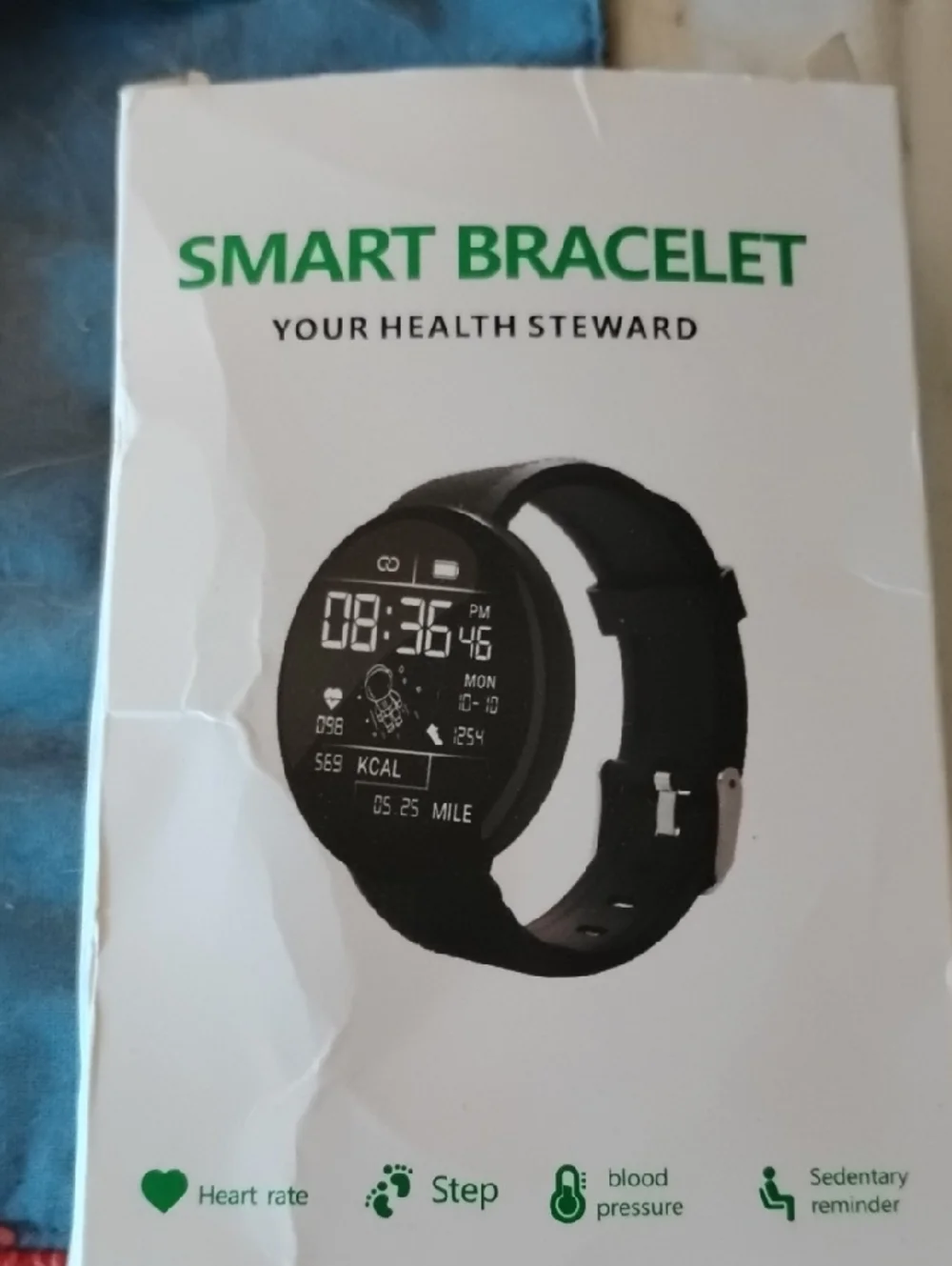 Green Fitness Tracker Smart Bracelets& Watches- Activity Trackers(6)